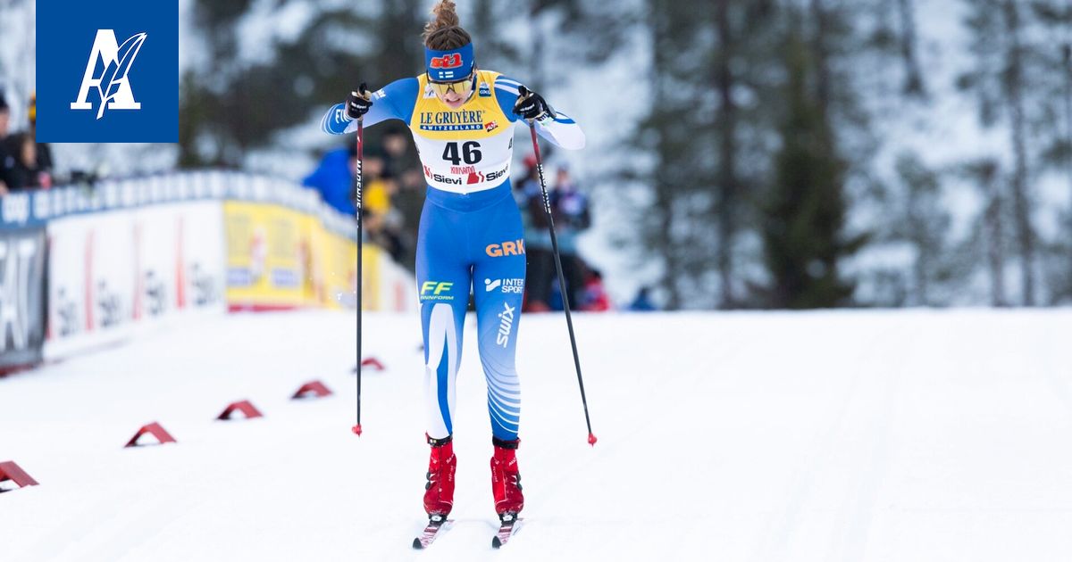Ikaalisten Urheilijoiden Hilla Niemelä hiihti Suomen mestariksi