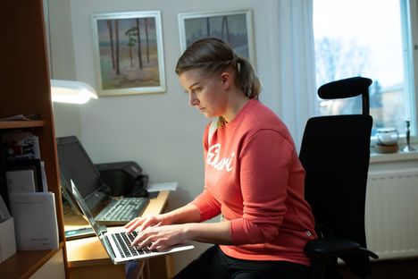 Fiksarin toimitusjohtaja Heidi Kähkönen kuvattuna 2018.