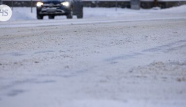 Huono ajokeli maan etelä- ja keskiosissa