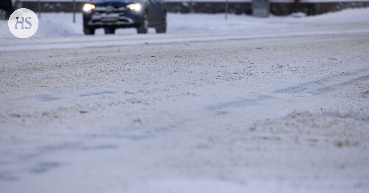 Huono ajokeli maan etelä- ja keskiosissa