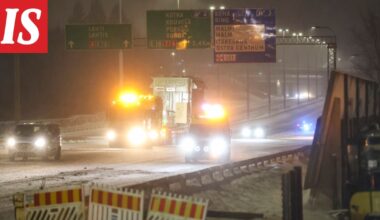 Helsingin yössä erikoiskuljetus – poliisi katkaisi liikenteen