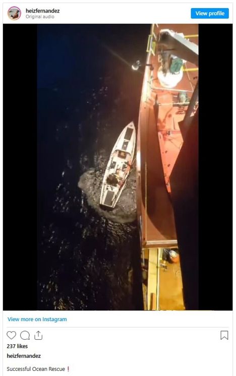 Jari Saarion pelastamisesta julkaistiin Instagramissa video, joka kuitenkin poistettiin myöhemmin.