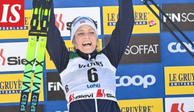 Therese Johaug – ilouutinen: poika syntyi