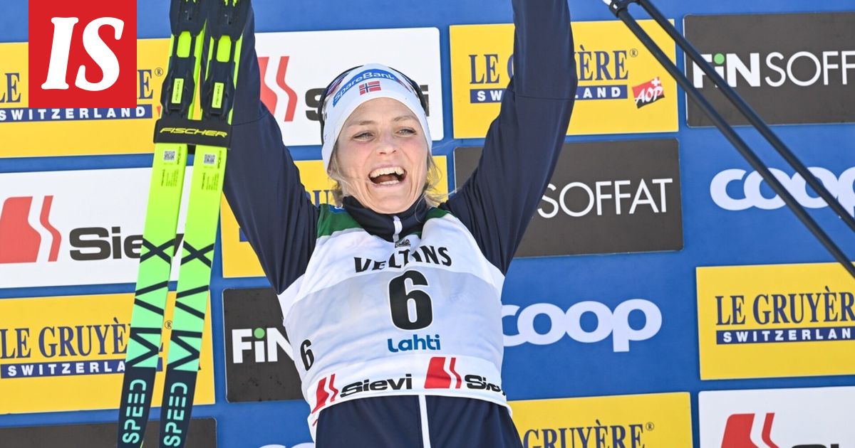 Therese Johaug – ilouutinen: poika syntyi