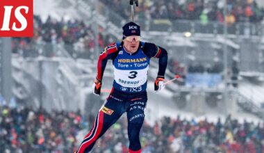 Ampumahiihto: Suomi nousi roimasti miesten viestissä