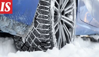 Toimi näin: Kylmyys laskee rengaspaineita