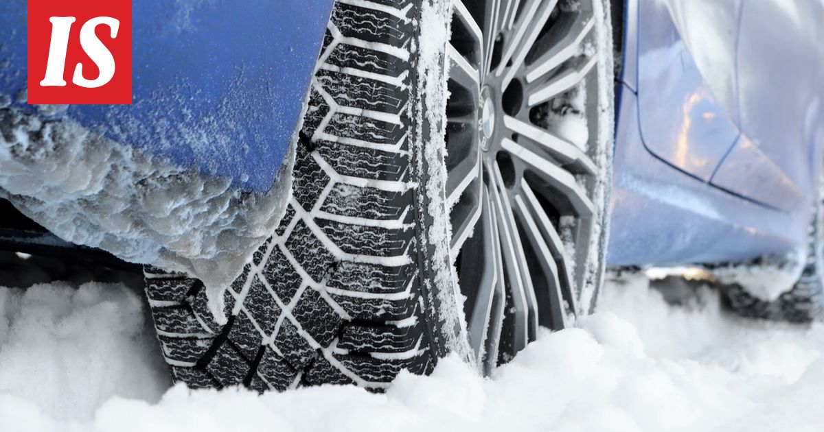 Toimi näin: Kylmyys laskee rengaspaineita