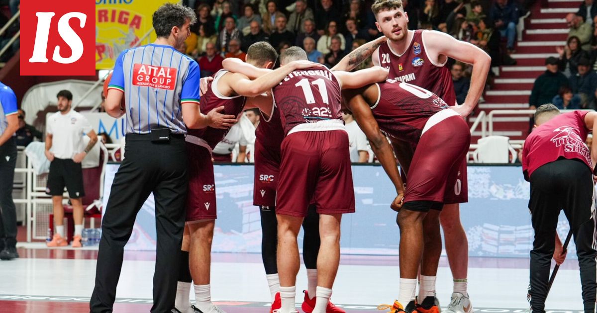 Koripallo: Häpeällinen video leviää – koripallojoukkue yritti pelata Mestarien liigaa kahdella miehellä