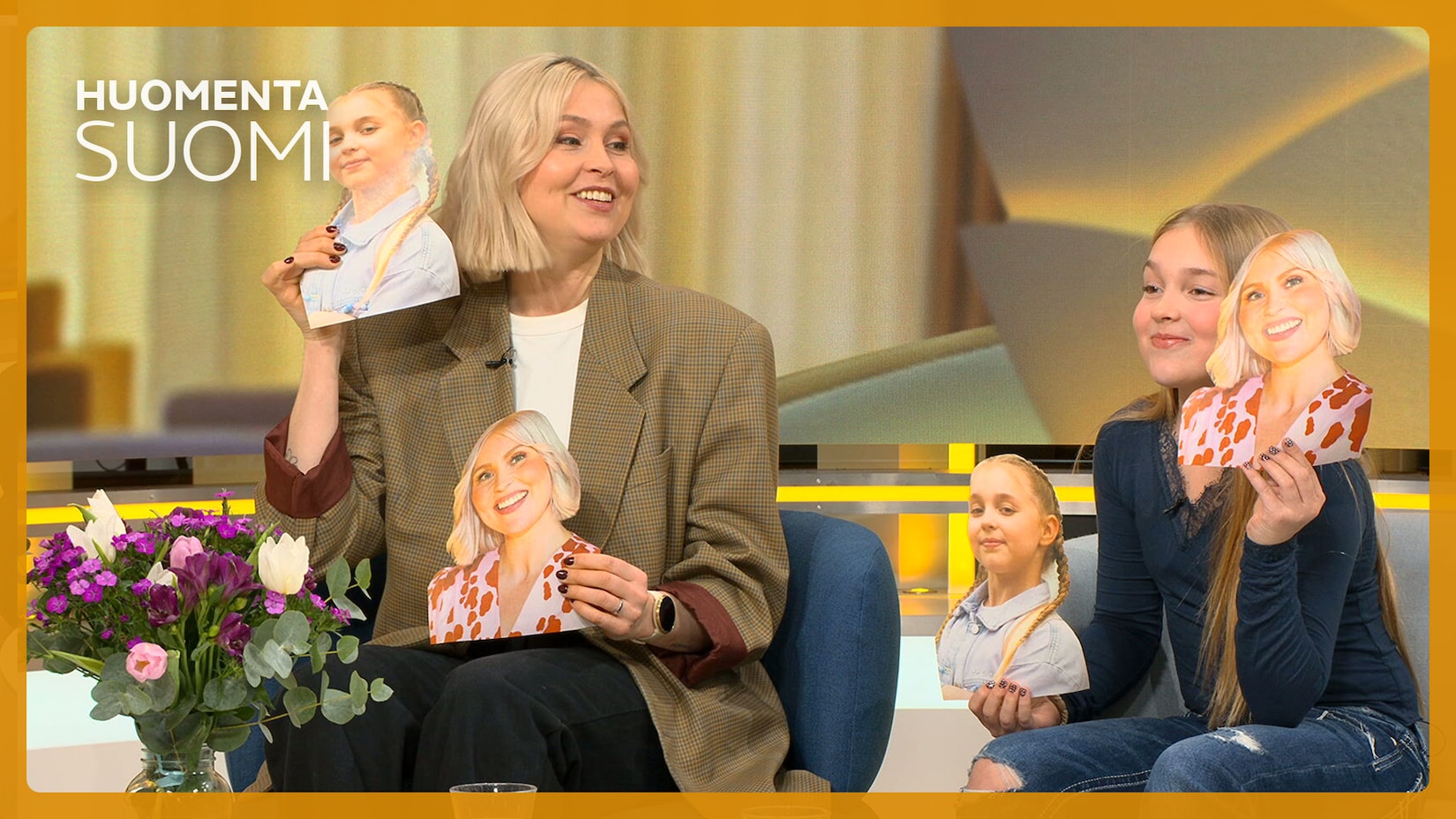 Essi Hellén sai Supermarsu-elokuvassa tyttären rooliin oman Siiri-tyttönsä