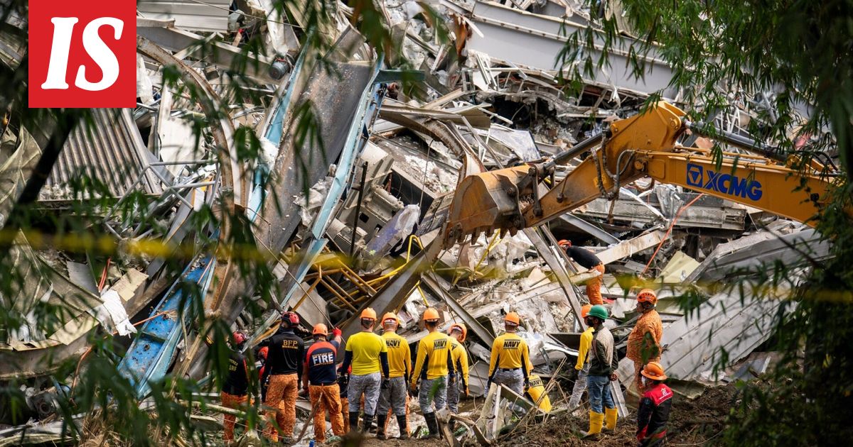 Roskavyöry Filippiineillä – ainakin 11 kuollut