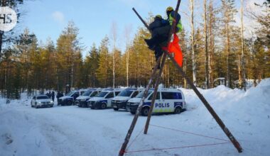Elokapinan ympäristöaktivistit metsänhakkuiden ja kaivoskairausten estämisestä