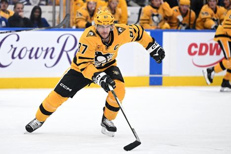Sidney Crosby, 38, pelaa 21. kauttaan NHL:ssä.