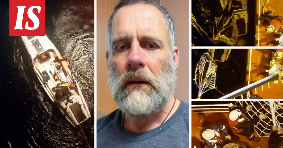 Video näyttää Jari Saarion dramaattisen pelastusoperaation