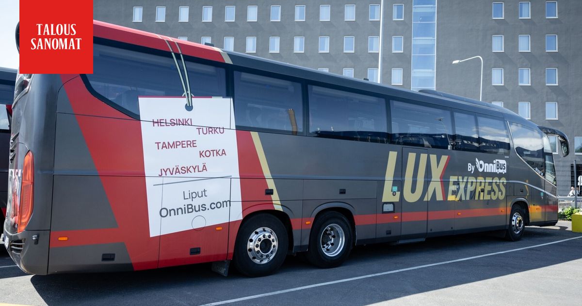 Onnibus-lippu kallistui samalla kun matka lyheni