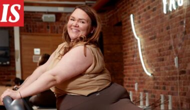 Veera Bianca joutui laskettelemaan legginsseissä