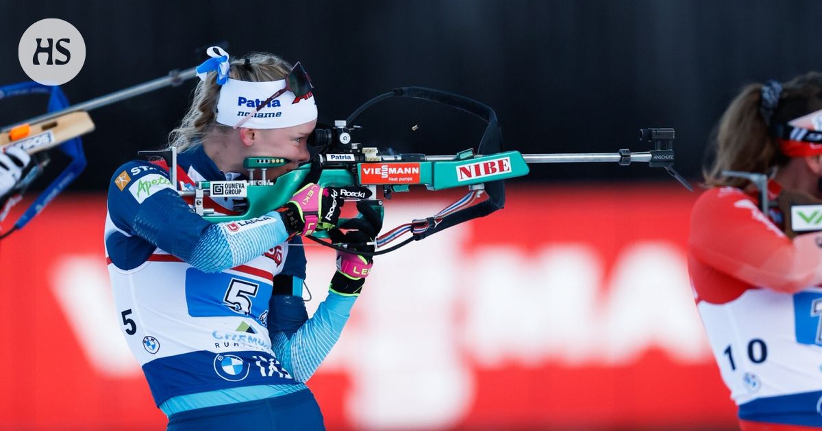 Ampumahiihto: Suvi Minkkiseltä tiukkaa tekstiä