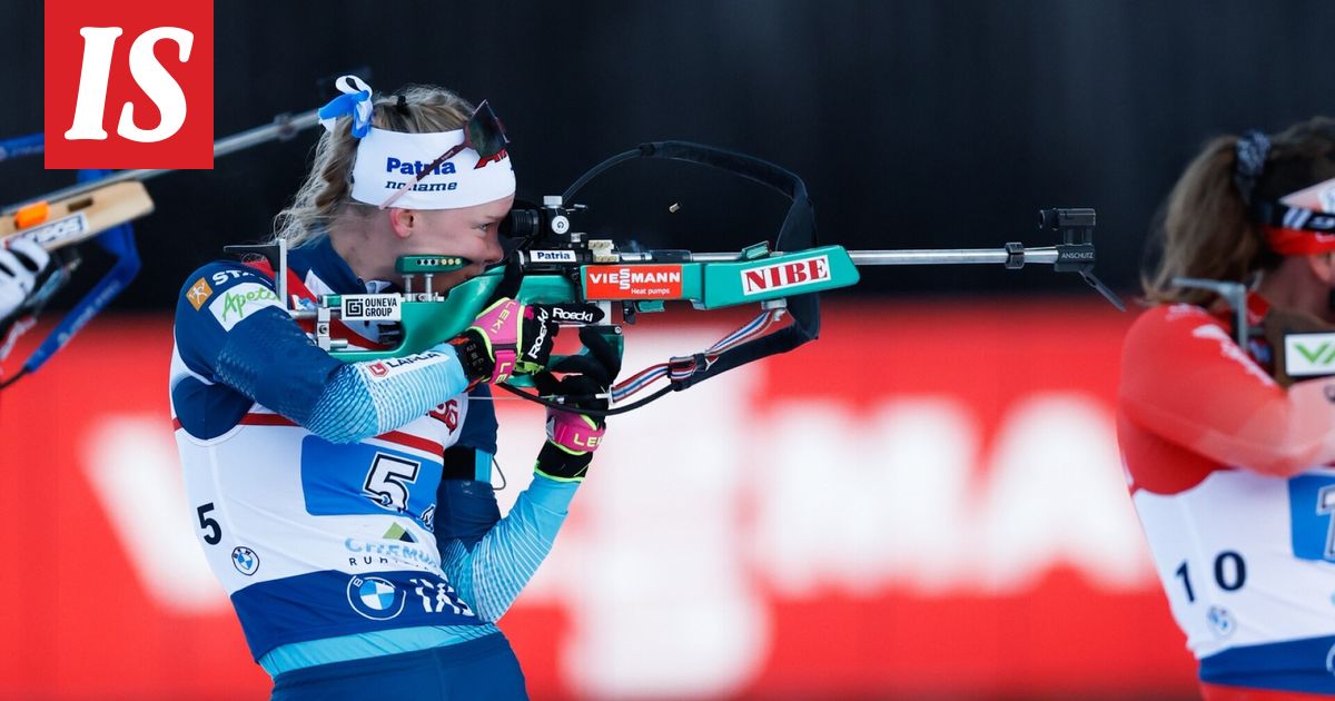 Ampumahiihto: Suvi Minkkiseltä tiukkaa tekstiä