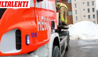 UPM:n tehdasalueella paloi