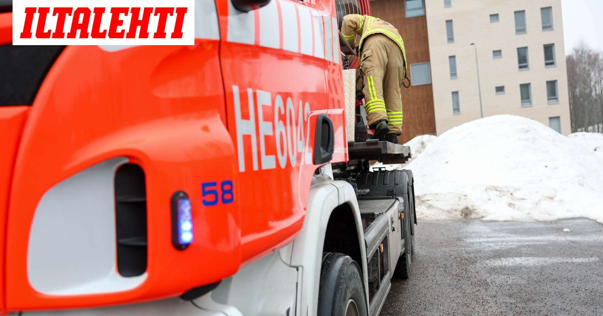 UPM:n tehdasalueella paloi