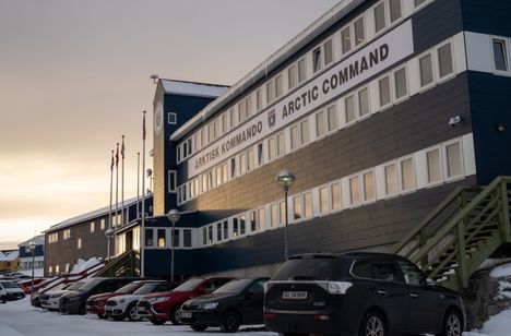 Tanskan Arktisten joukkojen päämaja Nuukissa.