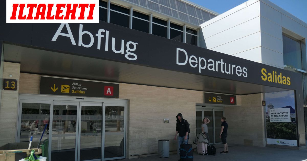 Mies vei vaimoaan lennolle Teneriffalla – Turvatarkastaja tarttui naisen käteen ja teki järkyttävän havainnon