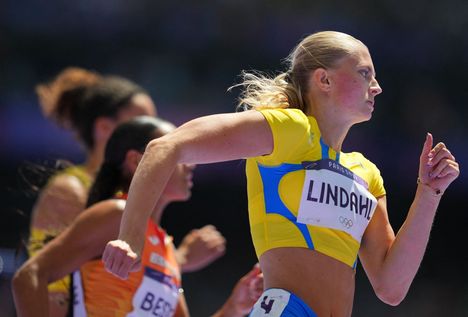 Nora Lindahl kisasi ensimmäisissä olympialaisissaan Pariisissa muutamaa viikkoa vaille 20-vuotiaana.