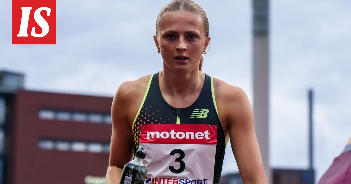 Yleisurheilu: Nora Lindahl voi joutua kolmen vuoden karenssiin