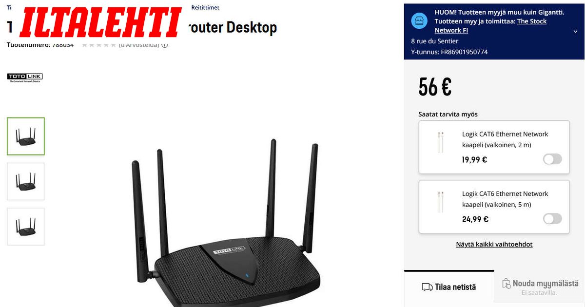 Ostitko tämän reitittimen? Poista heti käytöstä