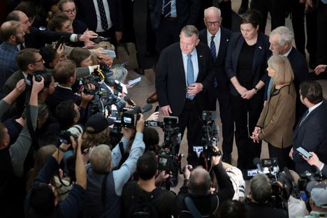 Tanskan ja Grönlannin ulkoministerien lausunnot kiinnostivat keskiviikkona mediaa Washingtonissa järjestetyn kokouksen jälkeen.