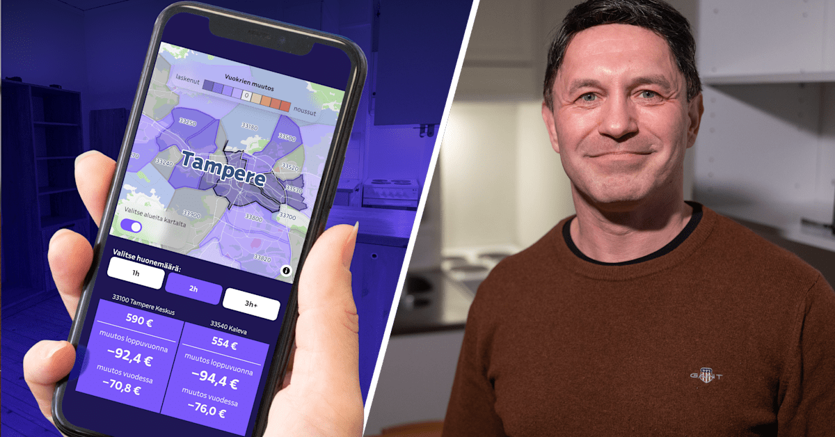 Nyt on vuokralaisten markkinat – Ylen kone kertoo, laskevatko vuokrat sinun alueellasi | Talous