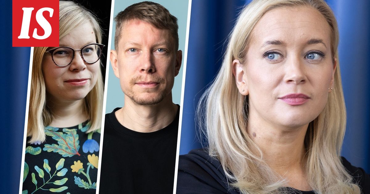 Vihreiden puheenjohtaja Sofia Virta jyrähtää eduskunnassa esiintyvästä häirinnästä