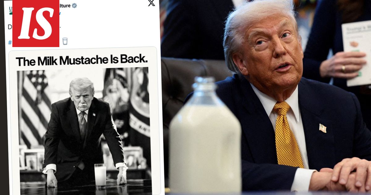 Trump hyväksyi täysmaidon kouluihin - Ilta-Sanomat