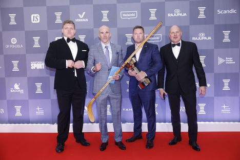 Martti Puumalainen, Aleksi Valavuori, Juha Perälä ja Kalle Palander.