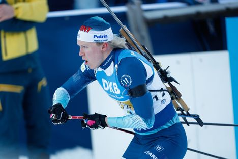 Otto Invenius nauttii viesteistä. Ensi viikolla hän saattaa kilpailla sekaviestissä.