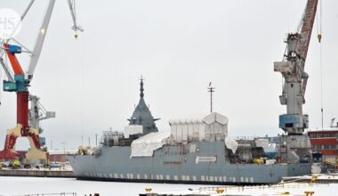 Rauman telakalla on työn alla historiallinen määrä sotalaivoja