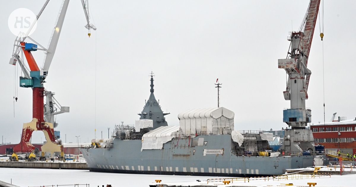 Rauman telakalla on työn alla historiallinen määrä sotalaivoja