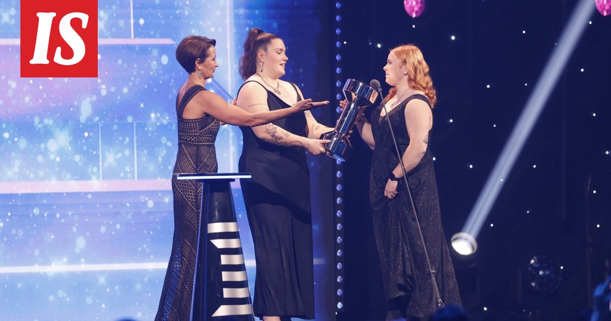 Silja Kosonen ja Krista Tervo saivat Rohkeus-Uunon Urheilugaalassa