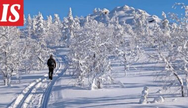 Pakkasessa paleltuneita retkeilijöitä on pelastettu Lapissa helikopterilla ja moottorikelkoilla
