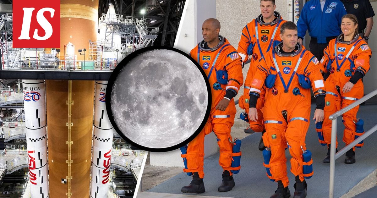 Nasa: Miehitetty kuulento jo kolmen viikon päästä?