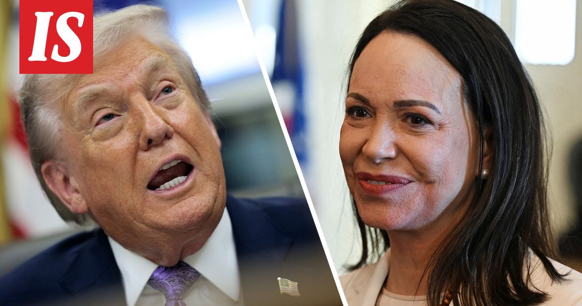 Machado antoi Nobelin rauhanpalkinnon Trumpille