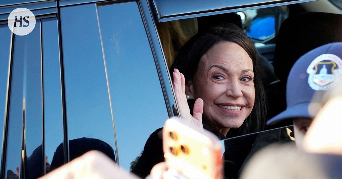 María Machado sanoo antaneensa Nobel-palkintonsa Trumpille