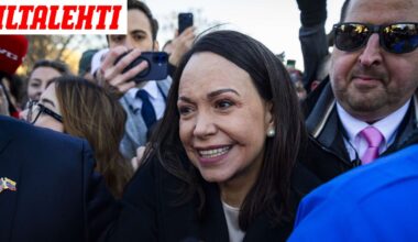 Nobelin rauhanpalkinnon saanut Machado luovutti palkintonsa Trumpille