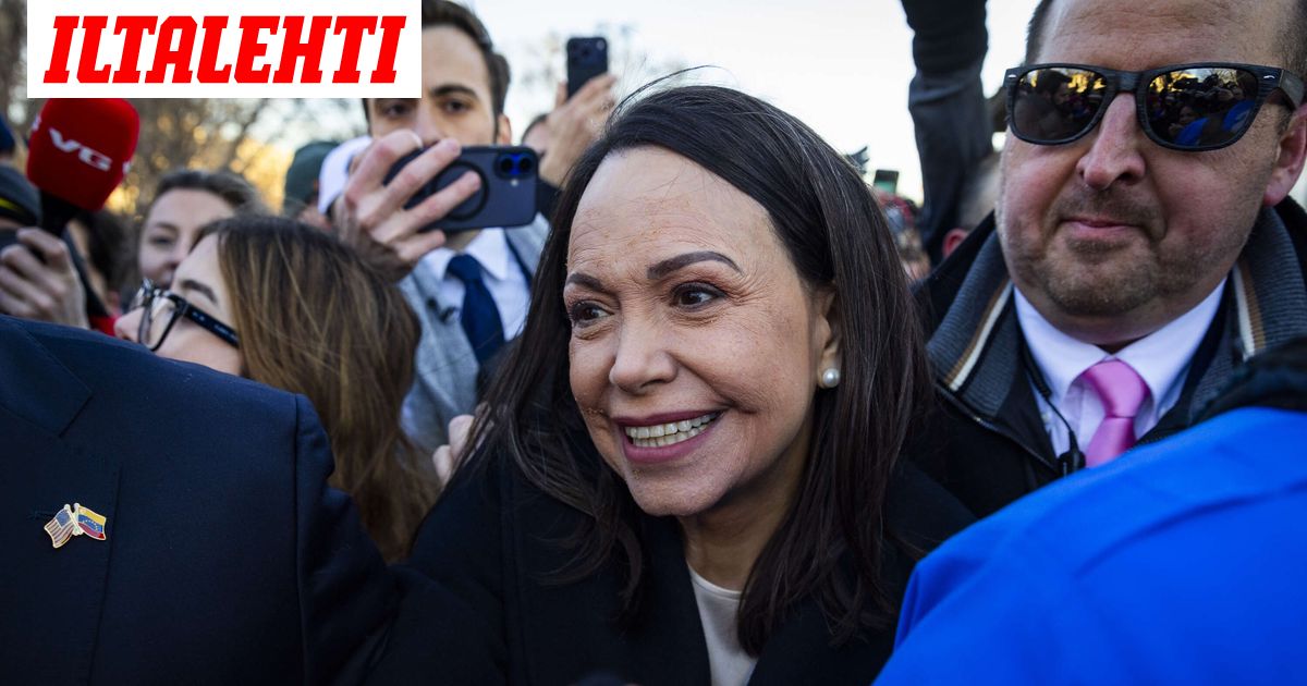 Nobelin rauhanpalkinnon saanut Machado luovutti palkintonsa Trumpille