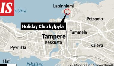 Kylpylän kiuas kärysi Tampereella – paikalle 22 pelastuslaitoksen yksikköä