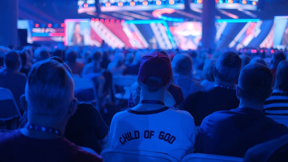 Moni Americafestin kävijöistä on hartaita kristittyjä.