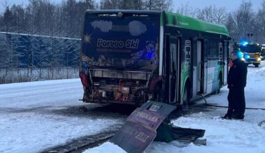 Sähköbussi syttyi palamaan kesken ajon Kotkassa – kyydissä 40 matkustajaa | Kymenlaakso