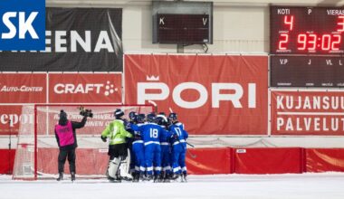 Porilainen ennätysyleisö todisti Suomen sensaatiovoittoa