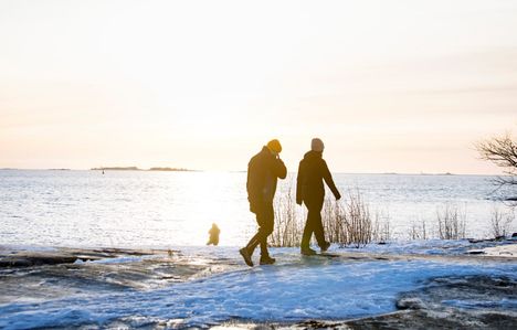 Pakkanen tuo poutaa ja sitä kautta mukavat talviset ulkoilukelit – jos ei ole liian vilakka.