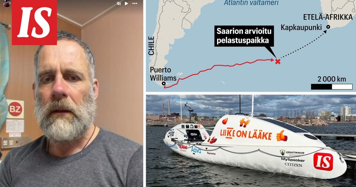 Jari Saarion merimatka on päättynyt