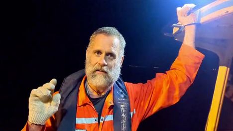 Jari Saario vietti Atlantilla yhteensä yli kaksi kuukautta, joista viimeisen viikon kauppa-aluksella.